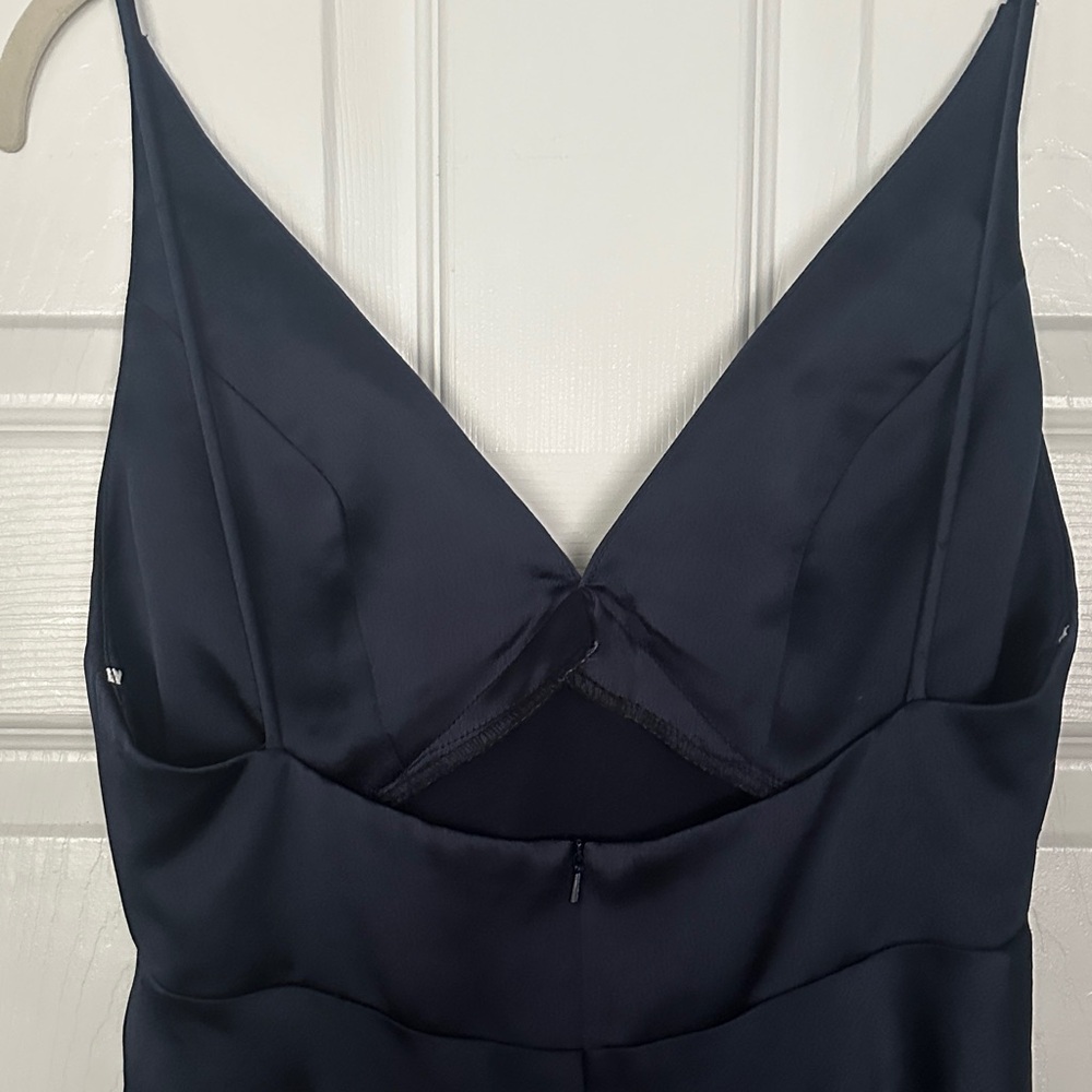 Jenny Yoo Navy Slip Dress - Picture 6 of 9